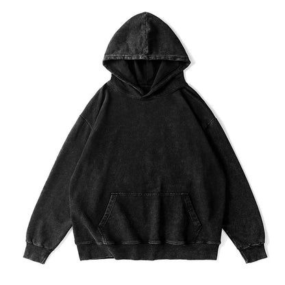 UNISEX WASHED COTTON HOODIE