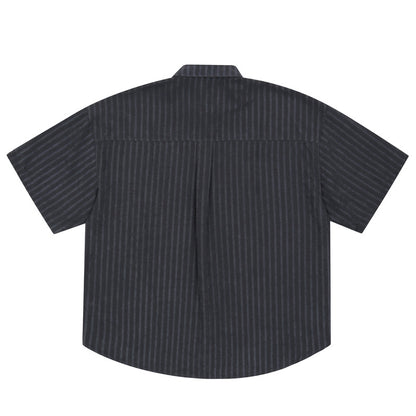 THE HATCH STRIPED BUTTONED SHIRT