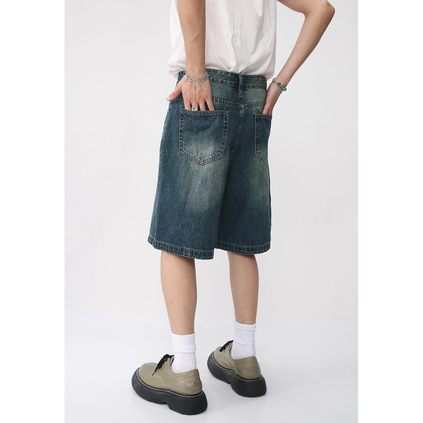 THE STAPLE WASHED JORTS