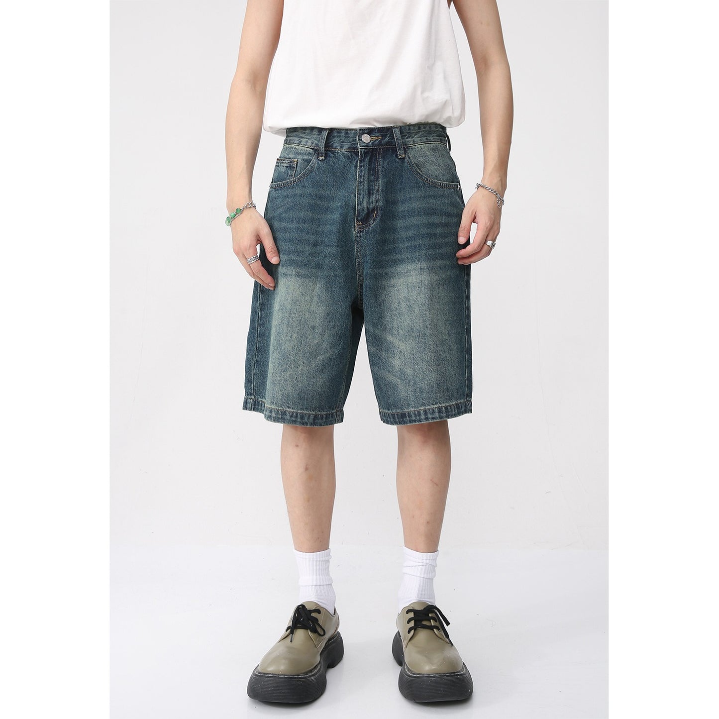 THE STAPLE WASHED JORTS