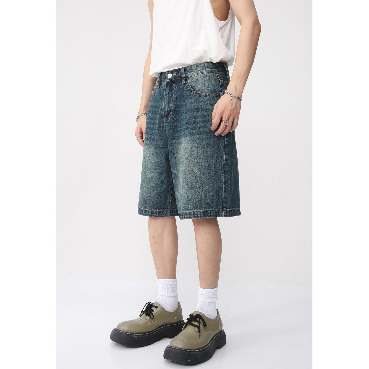 THE STAPLE WASHED JORTS