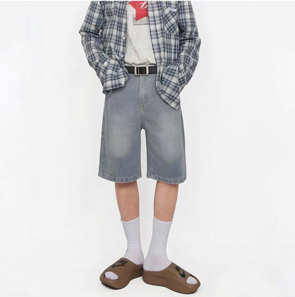 MERSHIER VINTAGE LIGHT WASHED JORTS